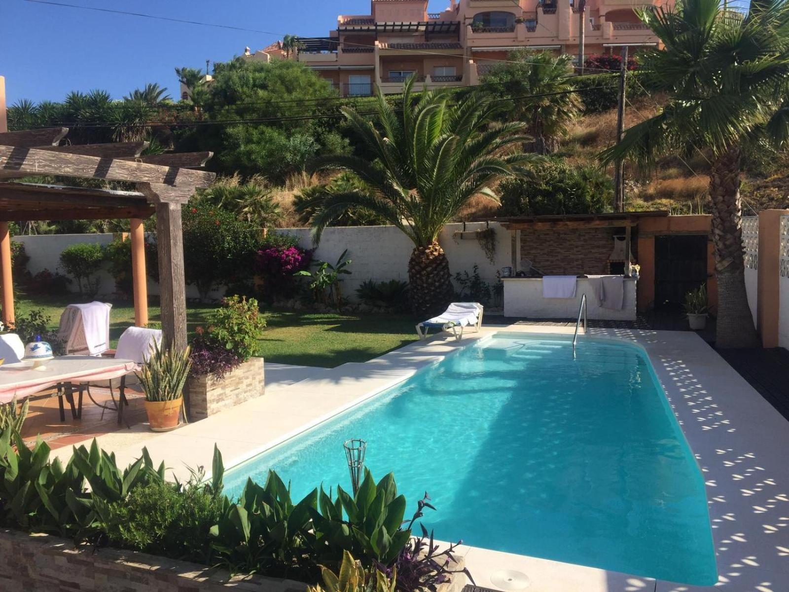 Villa Mijas With Pool 50 M Beach Fuengirola Esterno foto